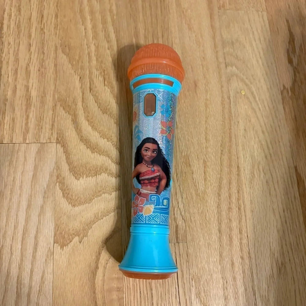 Disney Moana Kids Microphone - Blue and Orange Sing Along Musical